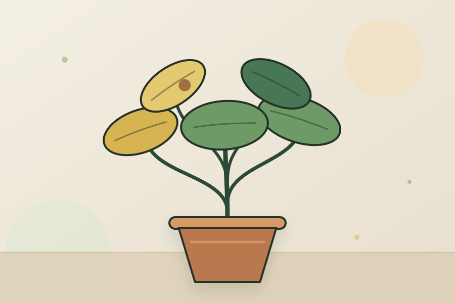 Why Are My Monstera Leaves Turning Yellow? illustration